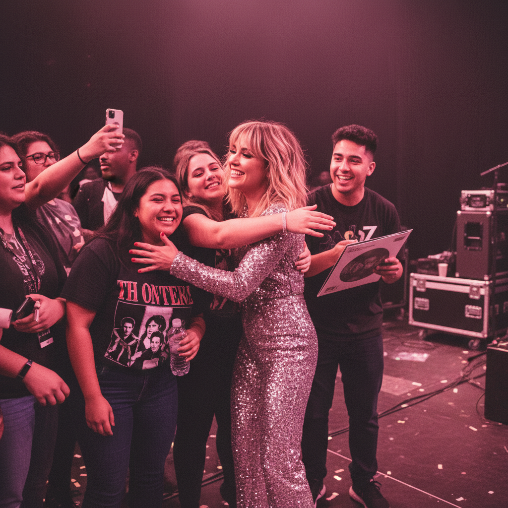 Fan meet-and-greet after show