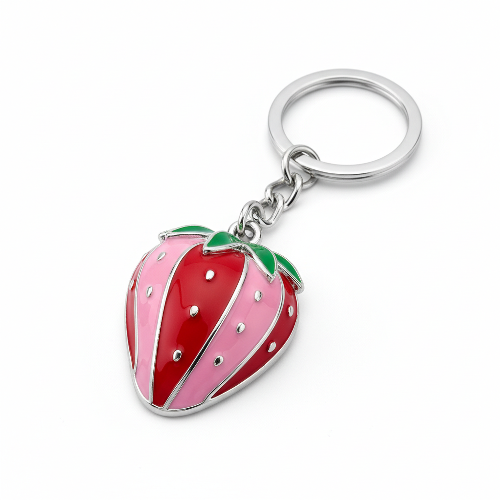 Strawberry Keychain
